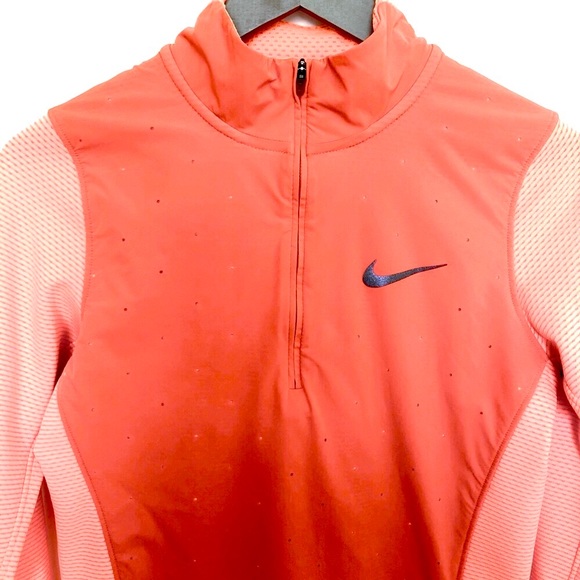 Nike Aeroreact half zip hybrid running top size S - Picture 3 of 13